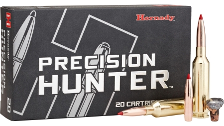 HORNADY PRECISION HUNTER 7MM WSM 162G ELD X 20RD BX 200RD CASE