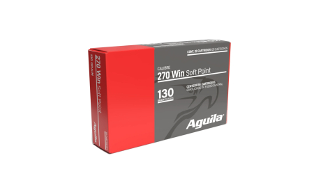 AGUILA 270 WIN 130GR INTERLOCK BTSP 20RD BX 10 BOXES PER CASE