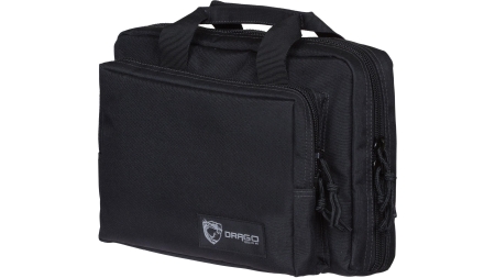 DRAGO PRO GEAR DOUBLE PISTOL CASE BLACK (24/CASE)