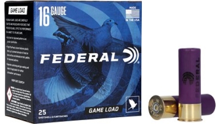 FEDERAL 16GA 2-3/4" 2-1/2DE 1OZ 6 25 RD/BX 10 BX/CS