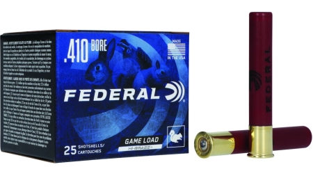 FEDERAL 410GA 2-1/2" MAX. 1/2OZ 7.5 25 RD/BX 10 BX/CS
