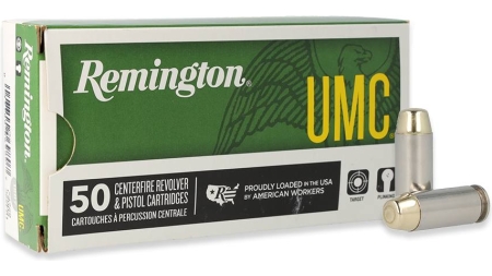 REMINGTON 10MM AUTO 180GR FMJ UMC 50 RND PK 50 RD/BX 10 BX/CS
