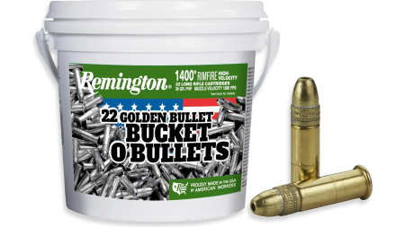 REMINGTON 22 GOLDEN BULLET, 22 LR, HV 36GR HP 1400 RD/BX 4 BX/CS