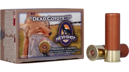 HEVI-SHOT DEAD COYOTE 12GA 3IN 1-1/2OZ T SHOT 10 RD/BX 10 BX/CS