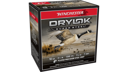 WINCHESTER DRYLOK SUPER STEEL 10 GA 3-1/2" T 1-5/8 OZ 25 RD/BX 10 BX/CS