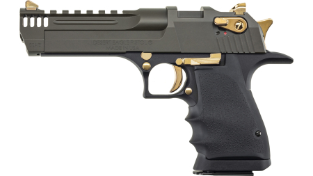 MGNM RSRCH LT WEIGHT DE50 PSTL GREEN/GOLD APPTMNTS 5" BARREL