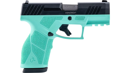 TAURUS GX2 9MM 3.38" CYAN/BLACK 2-13RD MAGS