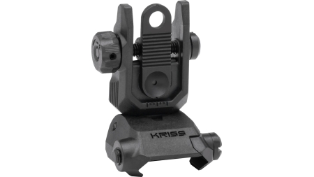 KRISS USA REAR FLIP-UP SIGHT BLK POLY