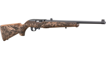 RUGER 10/22 MULE DEER 22LR BL/WD   #