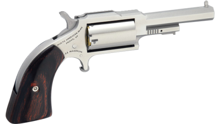 NORTH AMERICAN ARMS SHERIFF 22LR/22MAG 2.5" SS 5SH