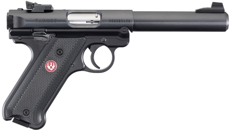 RUGER MKIV TRGT 22LR 5.5" BL/SY 10+1