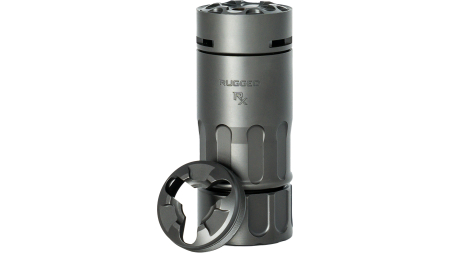RUGGED SUPPRESSORS RX BLAST DIVERTER/BRAKE BLACK