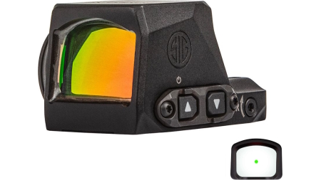 SIG SAUER ROMEO-X 6MOA GREEN DOT BLACK