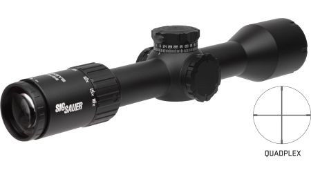 SIG SAUER WHISKEY6 3-18X44 30MM QDPLEX