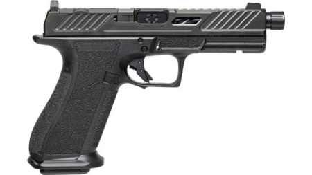 Shadow Systems SS-2010 DR920 Elite 9mm 4.50" Threaded Barrel 17+1 Black Nitride/Spiral Fluted Barrel Optic Ready
