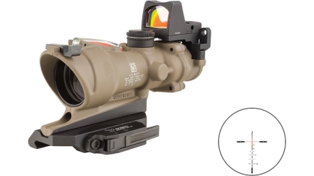TRIJICON ACOG 4X32 ECOS FDE 5.56MM RMR