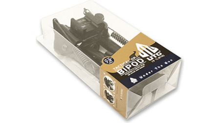 UTG BIPOD TACTICAL OP 5.9-7.3" - PICATINNY MOUNT W/STUD ADAPTER