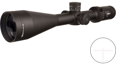 TRIJICON CREDO 2.5-15X56 BLK MRAD RED