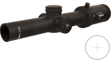 TRIJICON CREDO 1-4X24 BLK 30MM BDC GRN