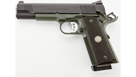 WILSON COMBAT CQB 45ACP 5" 8+1 BLK/GRN CA