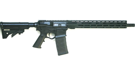 ATI ALPHA MAXX 5.56 RIFLE 16" 15" HANDGUARD BLACK, FLIP UP 1-60RD MAG