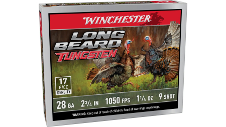 WINCHESTER 28 GA 2-3/4" #9 LONG BEARD TS17 1-1/4 OZ 5RD/BX 10BX/CS