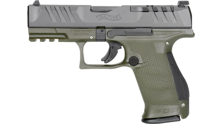 WALTHER ARMS PDP 9MM CPT 4" BLK/GRN OR 10+1