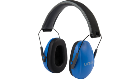 ULTRX SLIM PROFILE EARMUFF - YOUTH/LADIES BLUE
