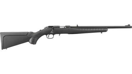 RUGER AMERICAN CPT 22LR BL/SY 18" TB