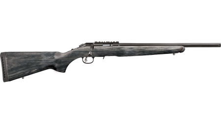 RUGER AMER TARGET 22LR BL/LAM 18" TB