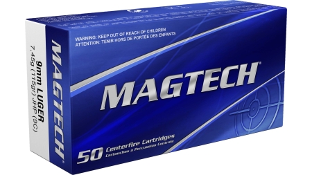 MGT 9MM 115GR JHP 50RD