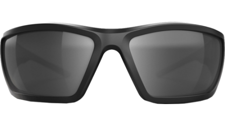 GLOCK TACTICAL GLASSES BLUE - LINE BLACK SILVER MIRROR LENS