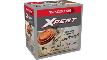 WINCHESTER XPERT STEEL 20GA - 2.75" 3/4OZ #6 25RD 10BX/CS