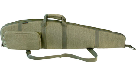 BULLDOG DOUBLE SPLIT SHOTGUN - CASE GREEN 52" FITS TWO RIFLES