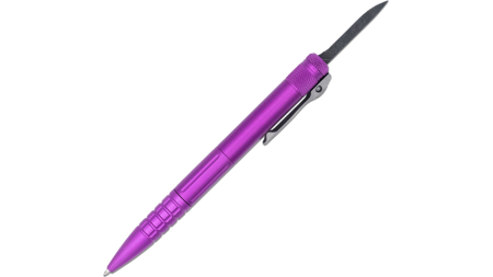 COBRATEC CNC OTF PEN KNIFE - 1.75" PURPLE