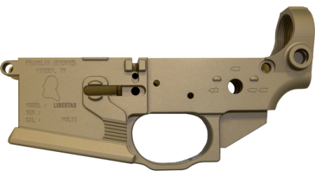 FRANKLIN ARMORY LIBERTAS - STRIPPED BILLET LOWER DESERT