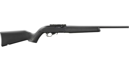 RUGER 10/22 CARBINE 22LR - BLACK SYNTHETIC W/SCOPE BASE