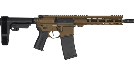 CMMG PISTOL BANSHEE MK4 5.56MM - 10.5" 30RD W/RIP BRACE BRONZE