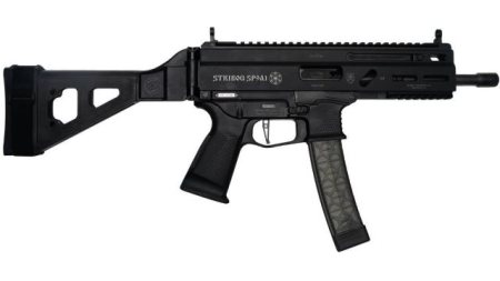 GRAND POWER STRIBOG SP9A1 9MM - 8" BBL 30 RD MAG W/ BRACE BLK
