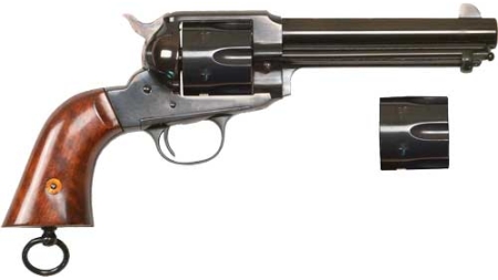 CIMARRON 1890 45LC 5.5" - 5.5" W/.45ACP CYLINDER BLUED