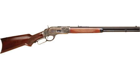 CIMARRON 1873 SHORT RIFLE - 357MAG 20" OCT CC/BLUED PG WAL