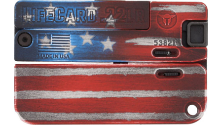 TRAILBLAZER LIFECARD 22LR - SINGLE SHOT AMERICAN FLAG