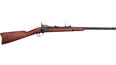 CIMARRON TRAPDOOR CARBINE - 45-70 22" CAVALRY MODEL BLUED