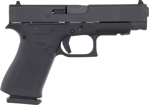 GLOCK 48 9MM LUGER FS 10-SHOT - W/ FRONT RAIL BLACK POLYMER