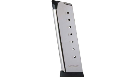 IVER JOHNSON MAGAZINE 1911 - 45ACP 8RD NICKEL FITS GOVT