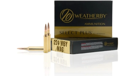 WEATHERBY 224WBY 80.5GR BERGER FBT