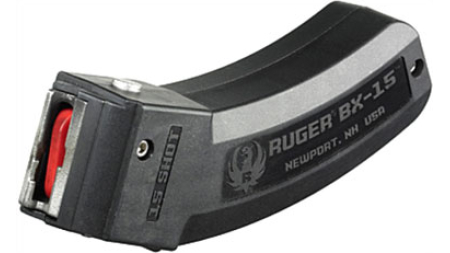 RUGER MAGAZINE 10/22 22LR - 15RD BLACK PLASTIC
