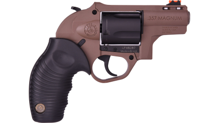 TAURUS 605 POLY 357M BLK/BROWN 5SH 2"