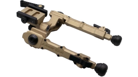 ACCU-TAC BIPOD WIDE BODY RIFLE - 7.5" MAX HEIGHT ARCA TAN