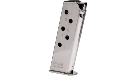 WALTHER ARMS MAG PPK/S 32ACP 8RD NICKEL